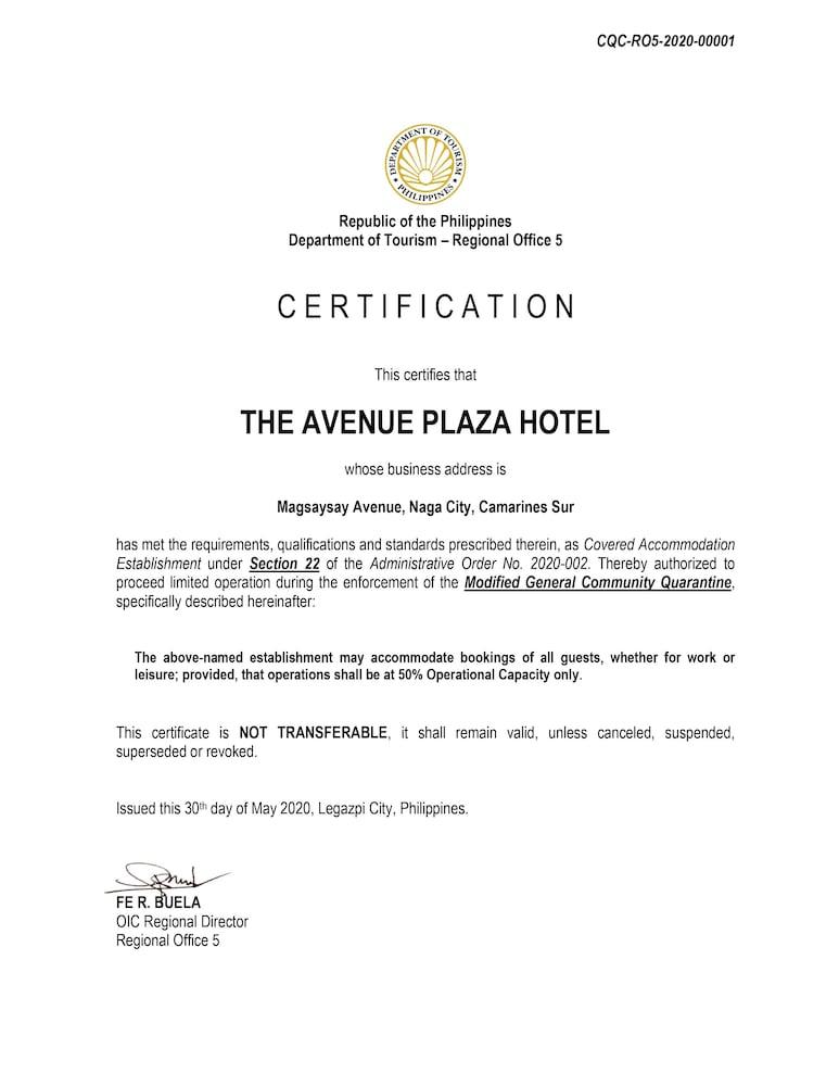 The Avenue Plaza Hotel Нага Екстер'єр фото